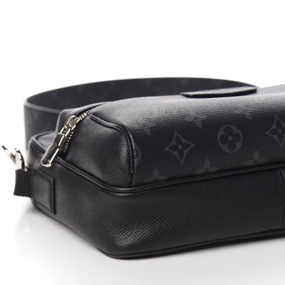 Louis Vuitton Taiga Monogram Eclipse Outdoor Messenger Black 6 of 8