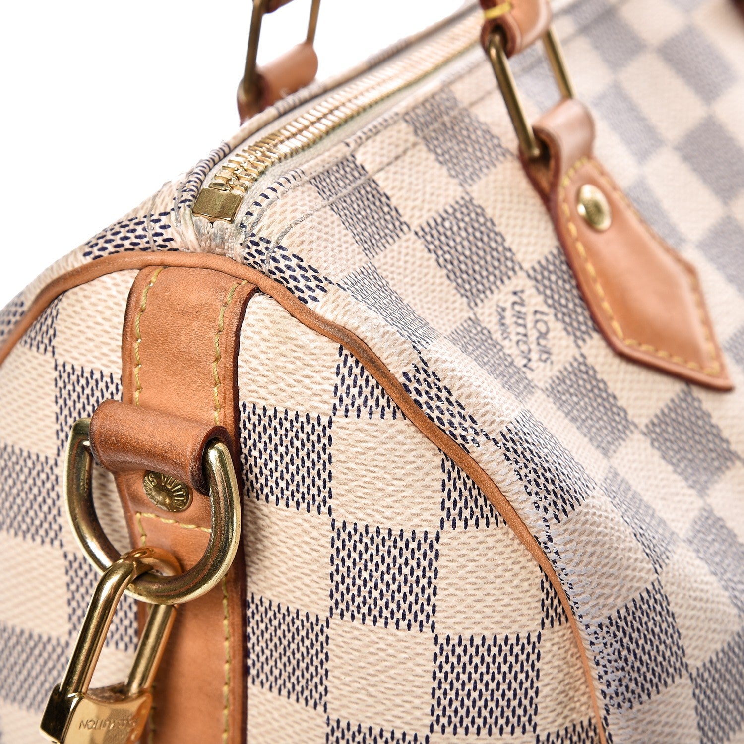 Louis Vuitton Damier Azur Speedy Bandouliere 25 12 of 23