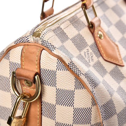 Louis Vuitton Damier Azur Speedy Bandouliere 25 12 of 23