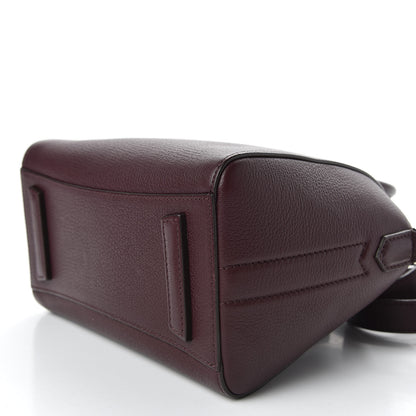 Givenchy Sugar Goatskin Mini Antigona Oxblood 10 of 11