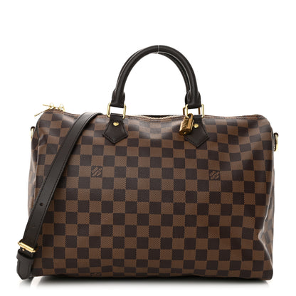 Louis Vuitton Damier Ebene Speedy Bandouliere 35 1 of 12