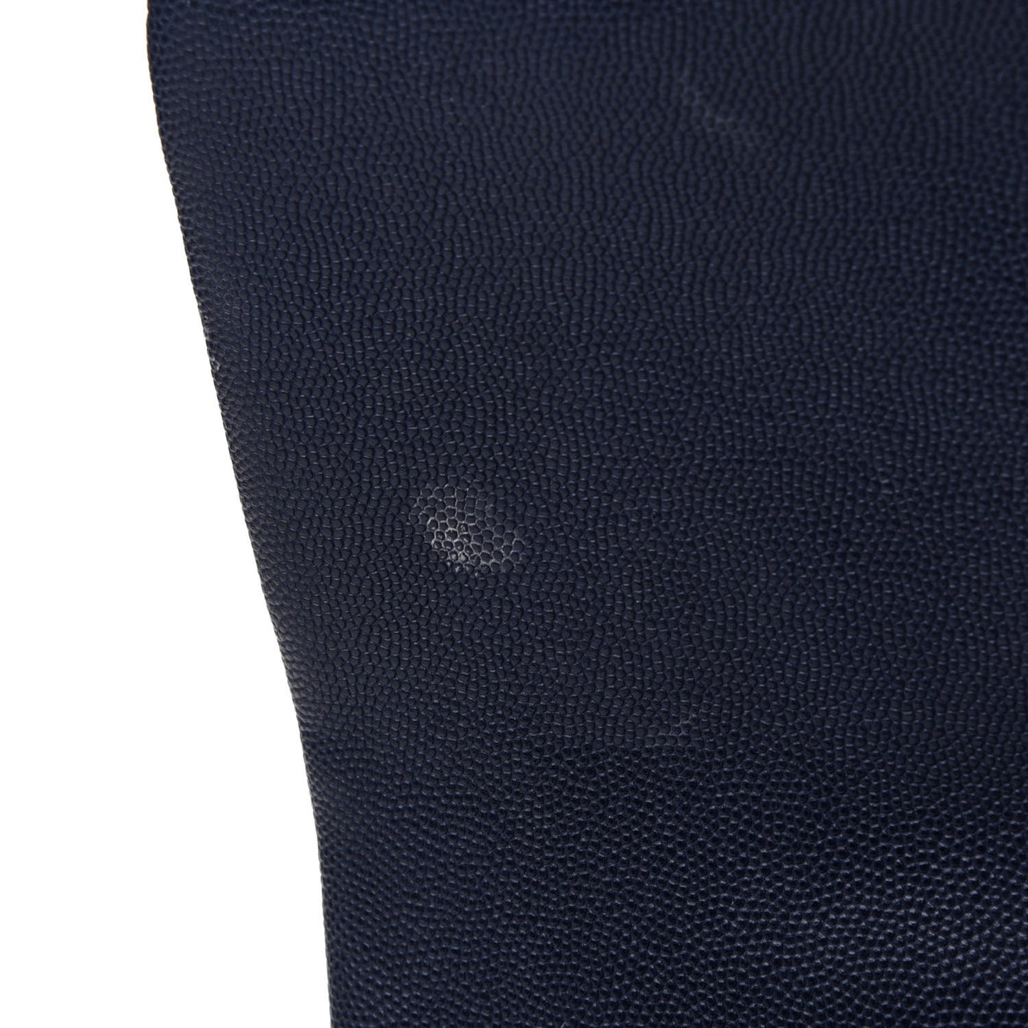 Caviar Quilted Medium Coco Handle Flap Navy Blue