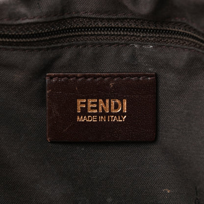 Fendi Metallic Calfskin Crossbody Green 5 of 14