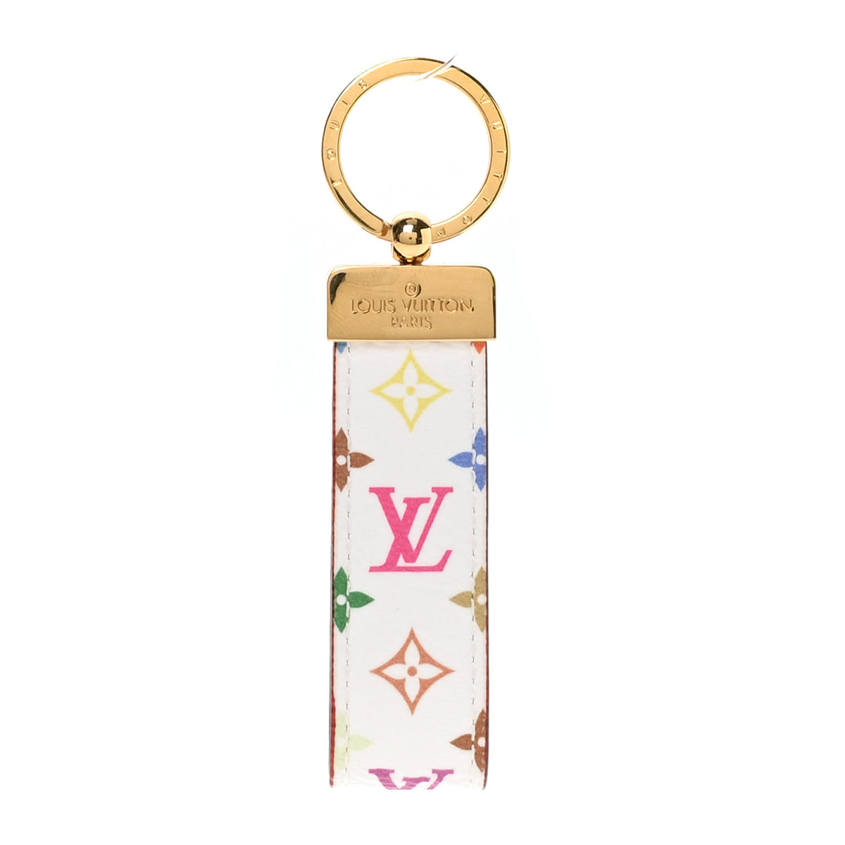LV X TM Monogram Multicolor Dragonne Key Holder
