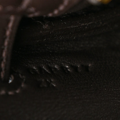 Hermes Swift Kelly Retourne 25 Bai Brun 7 of 10
