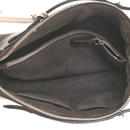 Fendi Vitello Dolce 4 Color Medium By The Way Boston Bag Carbone Grigio Polvere Multicolor 5 of 10