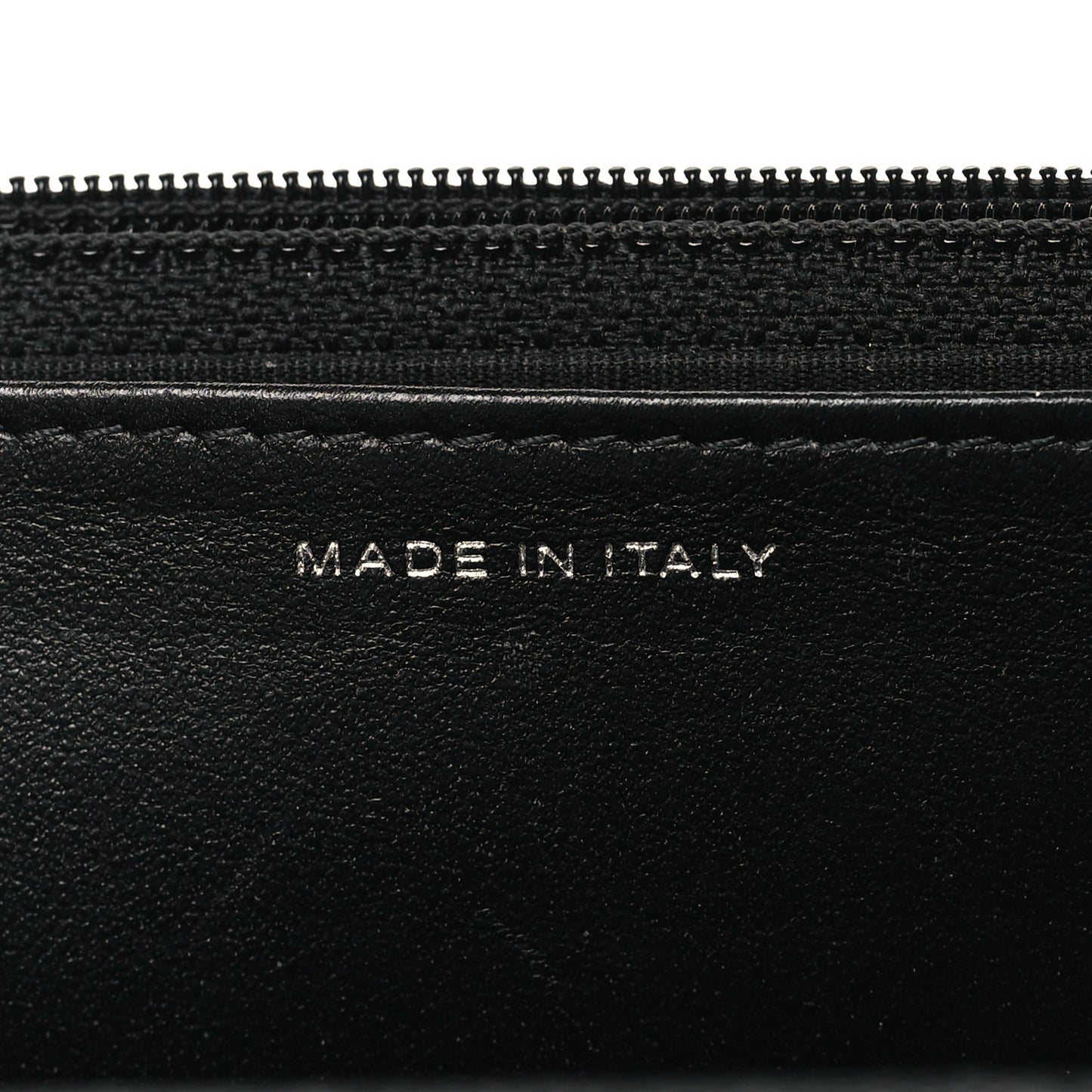 Caviar Quilted My Everything Wallet On Chain WOC Black
