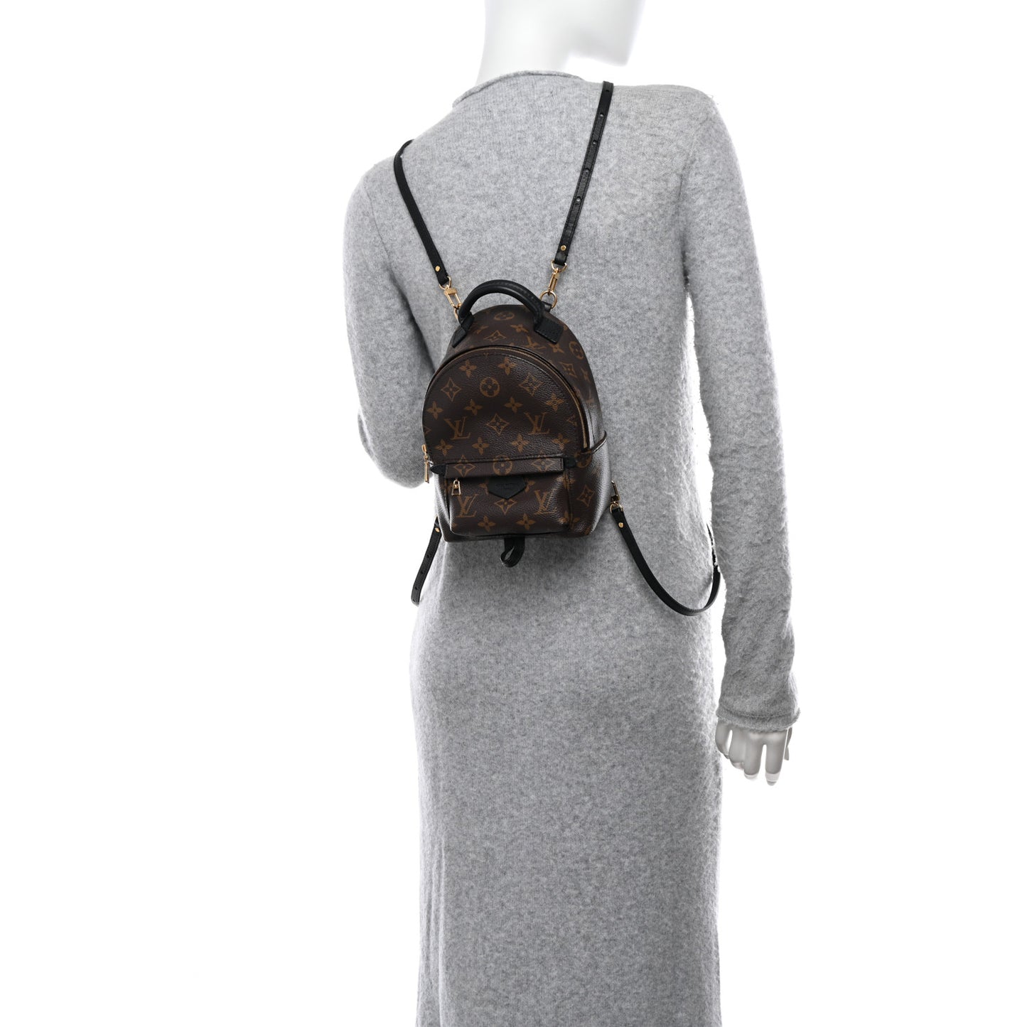 LOUIS VUITTON Monogram Palm Springs Backpack Mini