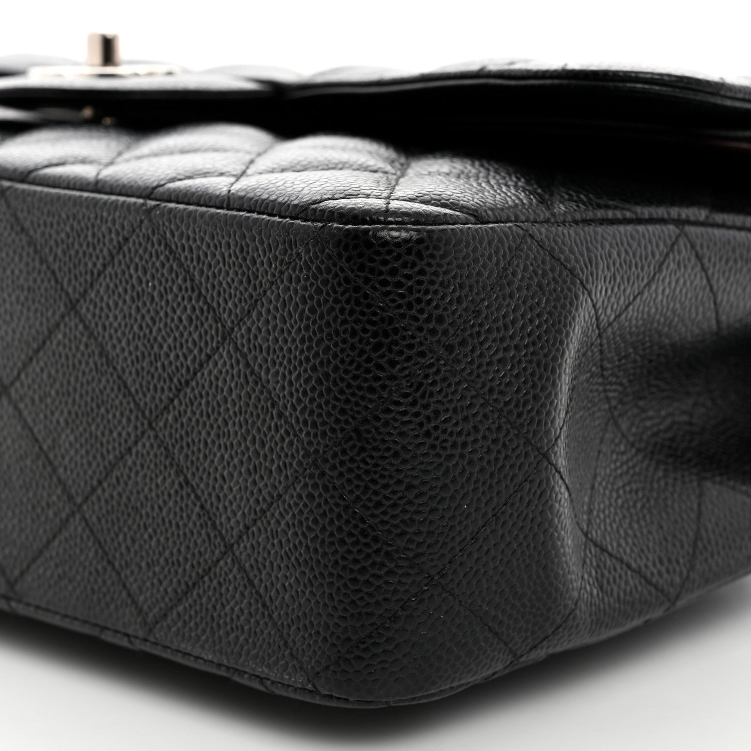 Chanel Caviar Quilted Jumbo Double Flap Black 10 of 10