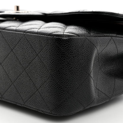 Chanel Caviar Quilted Jumbo Double Flap Black 10 of 10