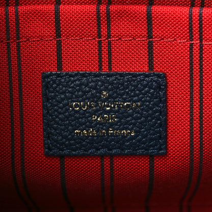 Louis Vuitton Empreinte Montaigne BB Marine Rouge 6 of 9