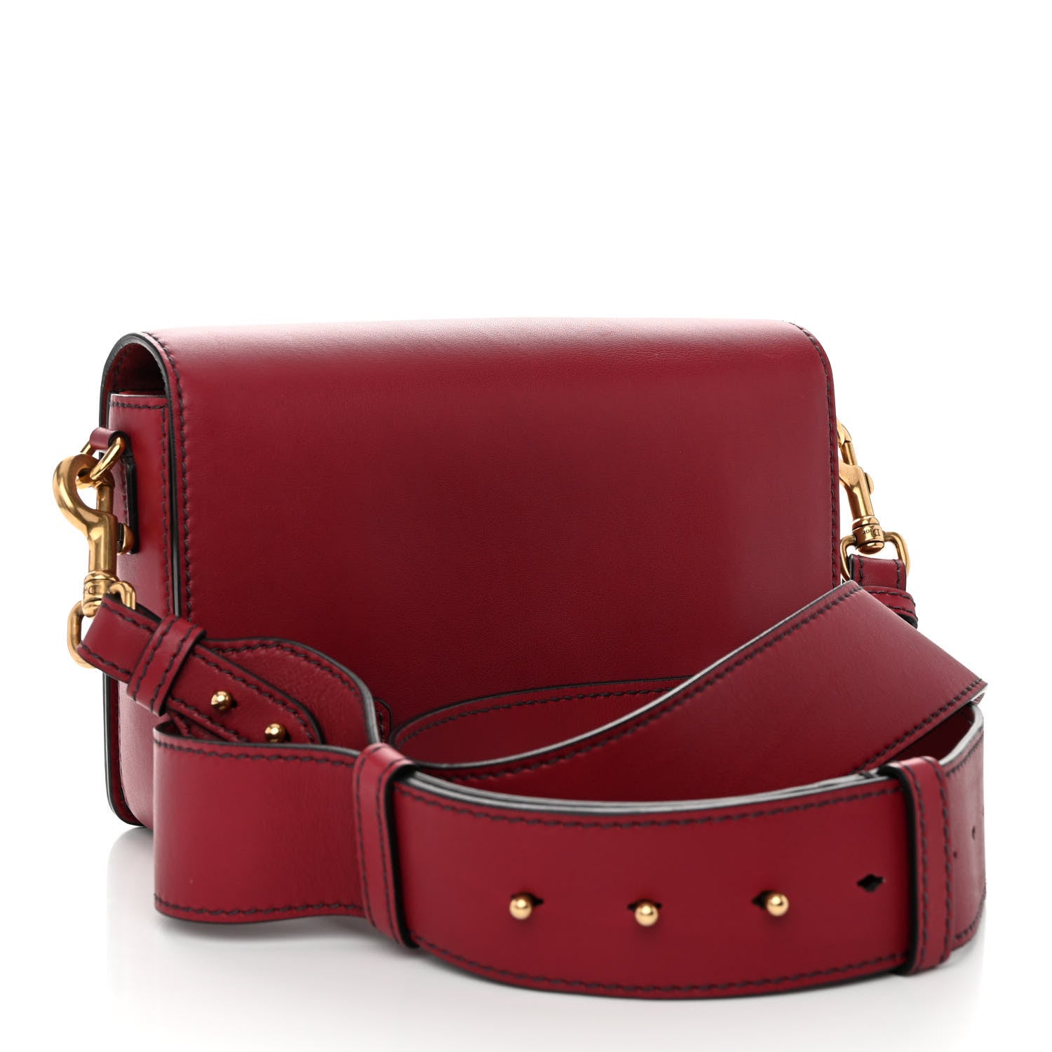 Christian Dior Smooth Calfskin Dio(r)evolution Flap Bag Red 3 of 11