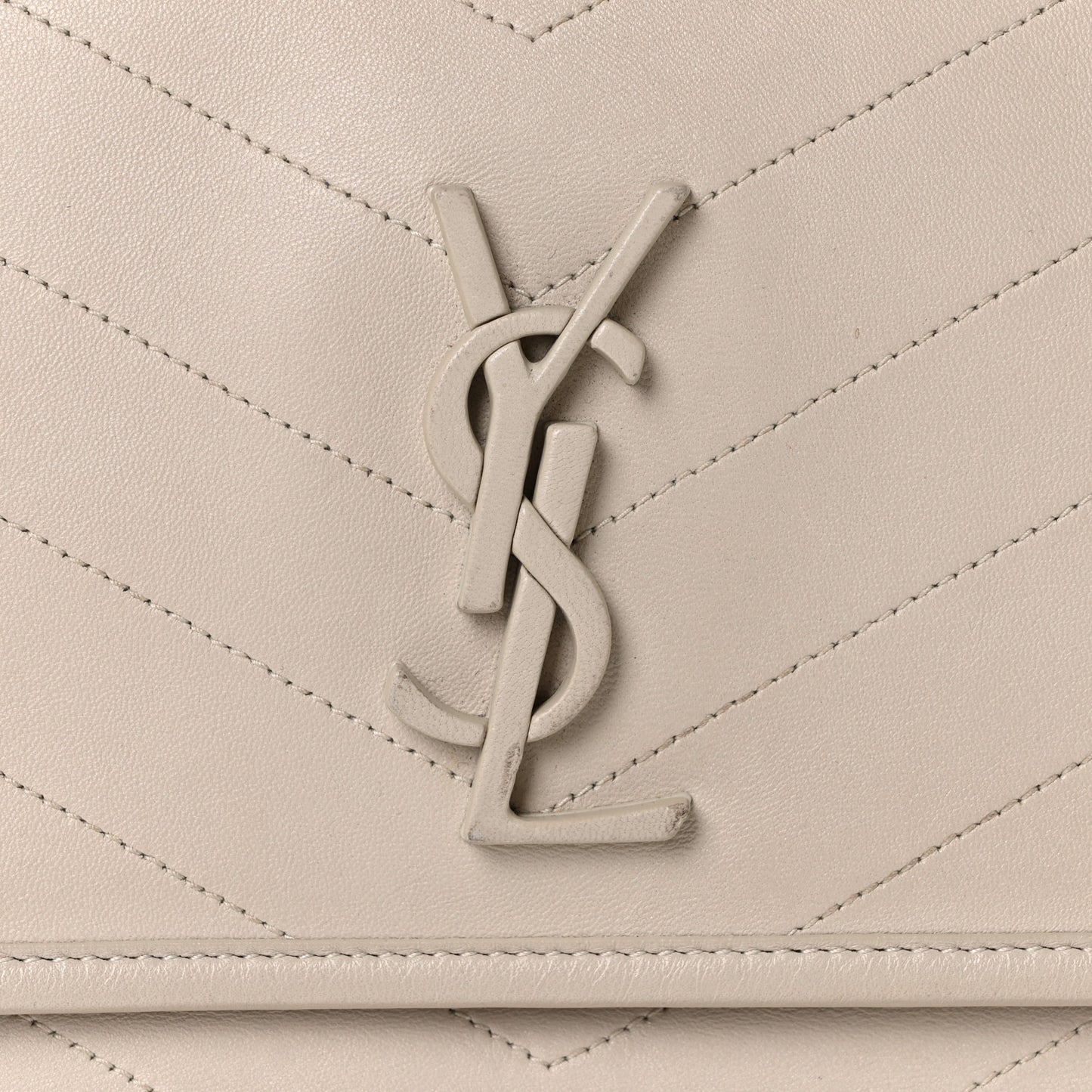 Lambskin Matelasse Monogram Medium Niki Chain Satchel Nude Powder