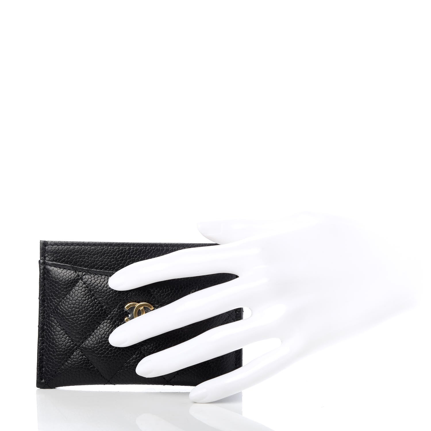 Chanel Caviar Quilted Card Holder Black 2 of 8