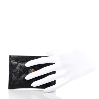 Chanel Caviar Quilted Card Holder Black 2 of 8