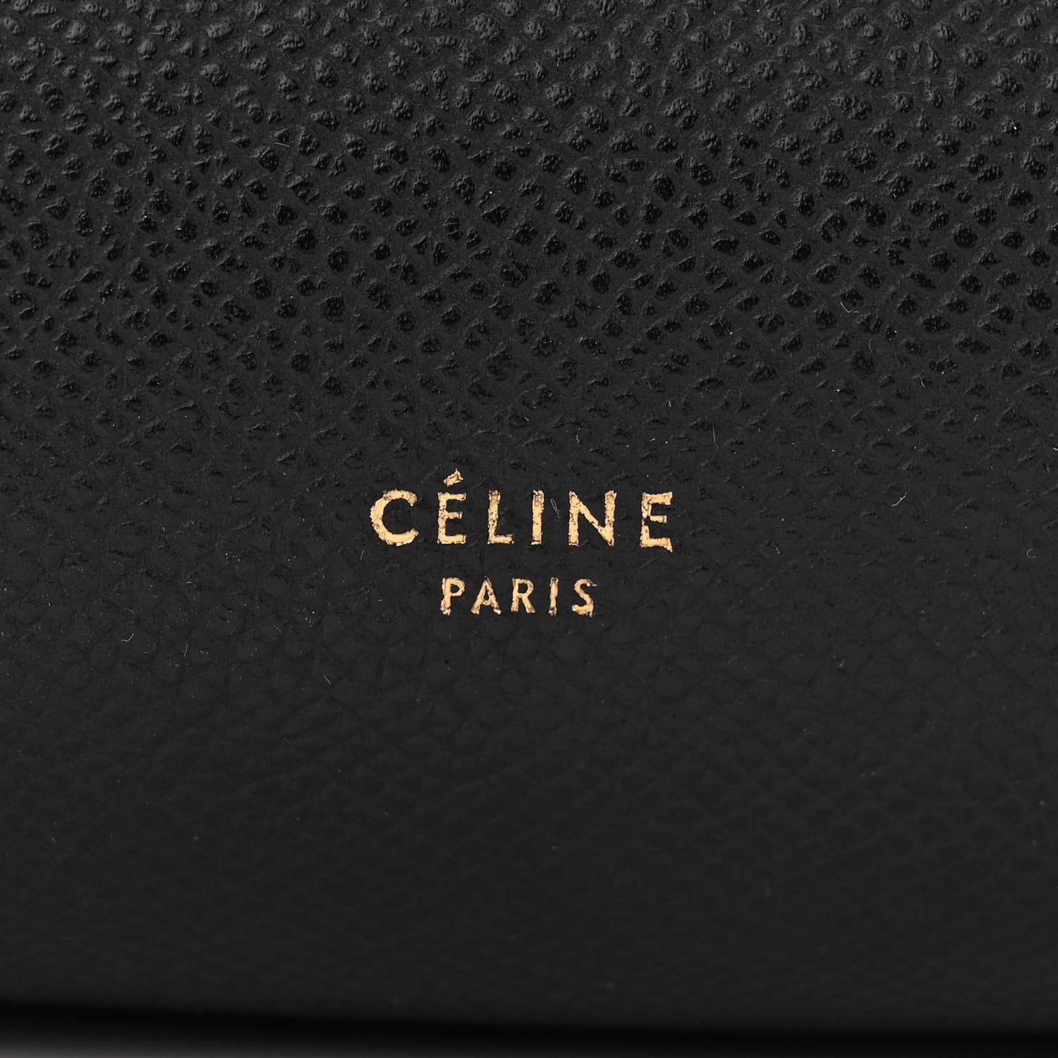 Celine Grained Calfskin Mini Belt Bag Black 6 of 13
