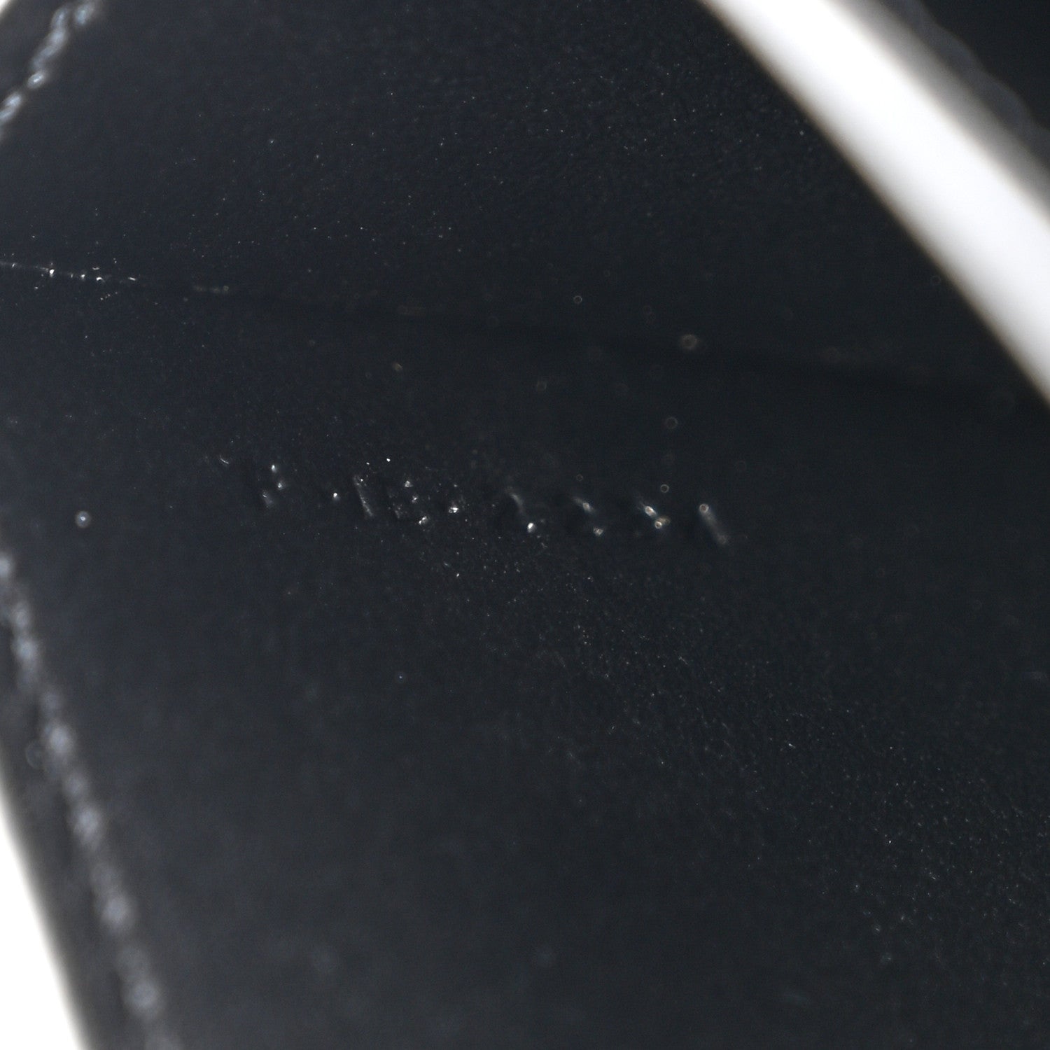 Celine Shiny Calfskin Triomphe Busincess Card Holder Black 8 of 9