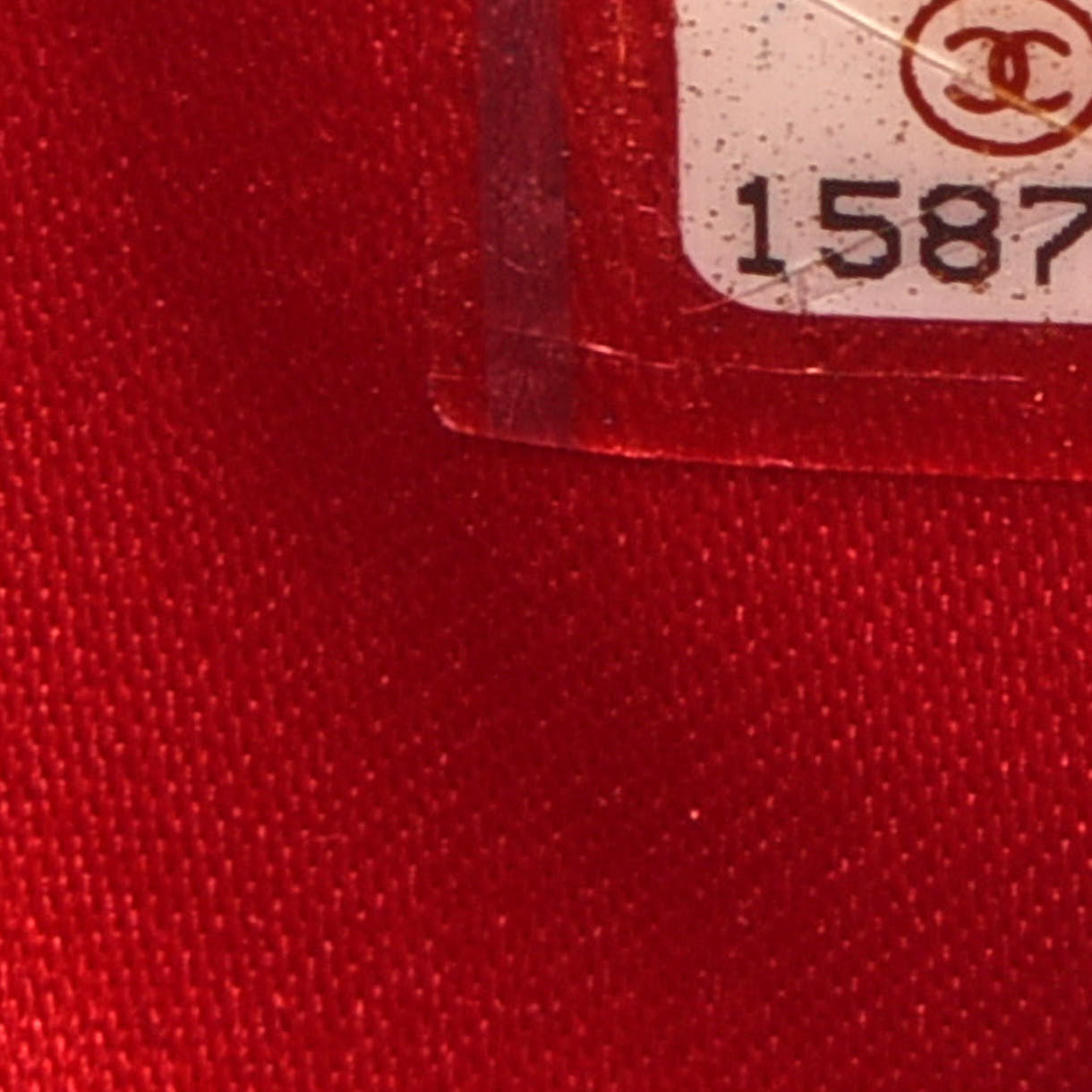 Chanel Lambskin Quilted Camellia Tri Fold Jewelry Case Red 7 of 7