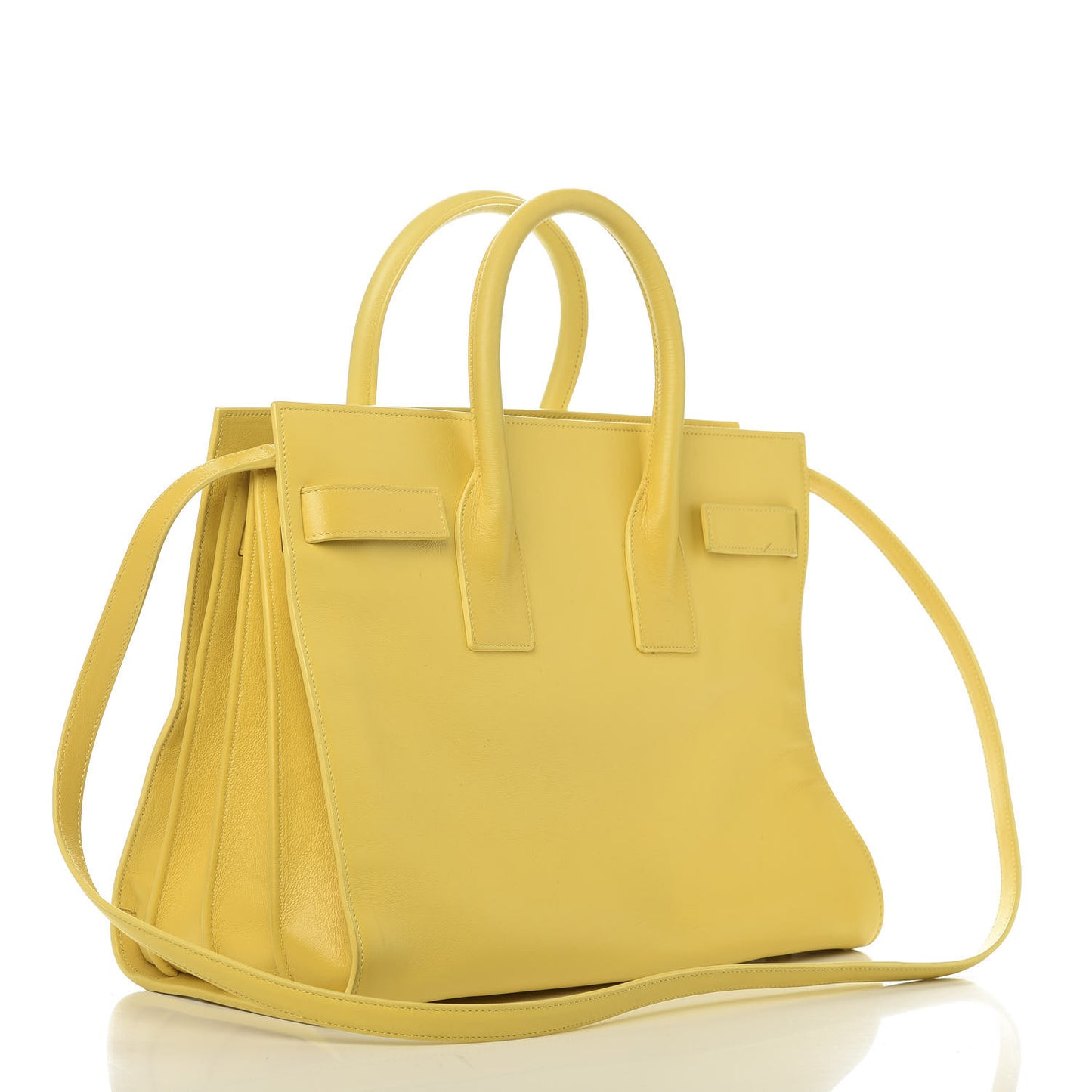 Calfskin Small Sac De Jour Yellow