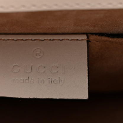 Gucci Calfskin Mini Sylvie Chain Shoulder Bag White 6 of 12