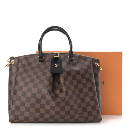 Louis Vuitton Damier Ebene Odeon Tote MM Black 10 of 10