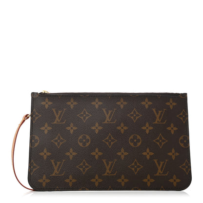 Louis Vuitton Monogram Neverfull MM GM Pochette 2 of 14