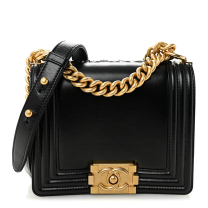 Chanel Calfskin Mini Boy Flap Black 1 of 10
