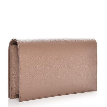 Saint Laurent Grain De Poudre Classic Kate Monogram Clutch Fard 3 of 6