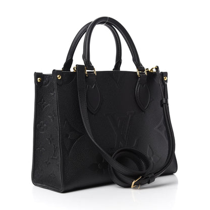 Louis Vuitton Empreinte Monogram Giant Onthego PM Black 3 of 10