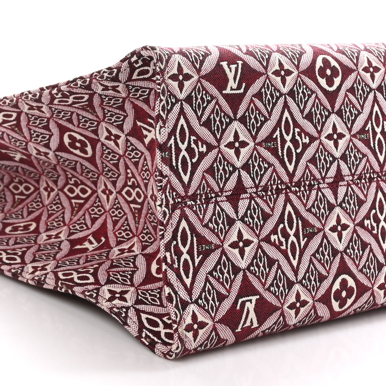 Louis Vuitton Jacquard Since 1854 Onthego GM Bourdeaux 8 of 9