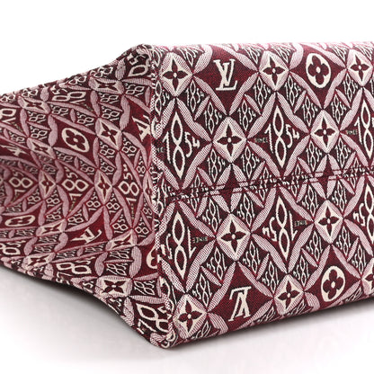 Louis Vuitton Jacquard Since 1854 Onthego GM Bourdeaux 8 of 9
