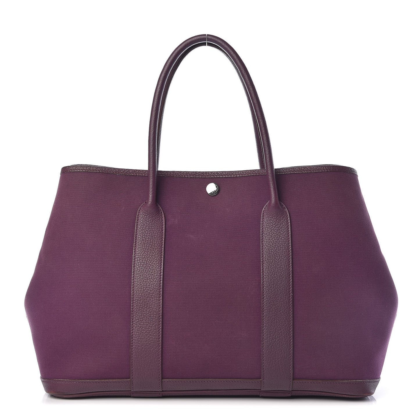 Toile Negonda Garden Party Tote 36 MM Cassis