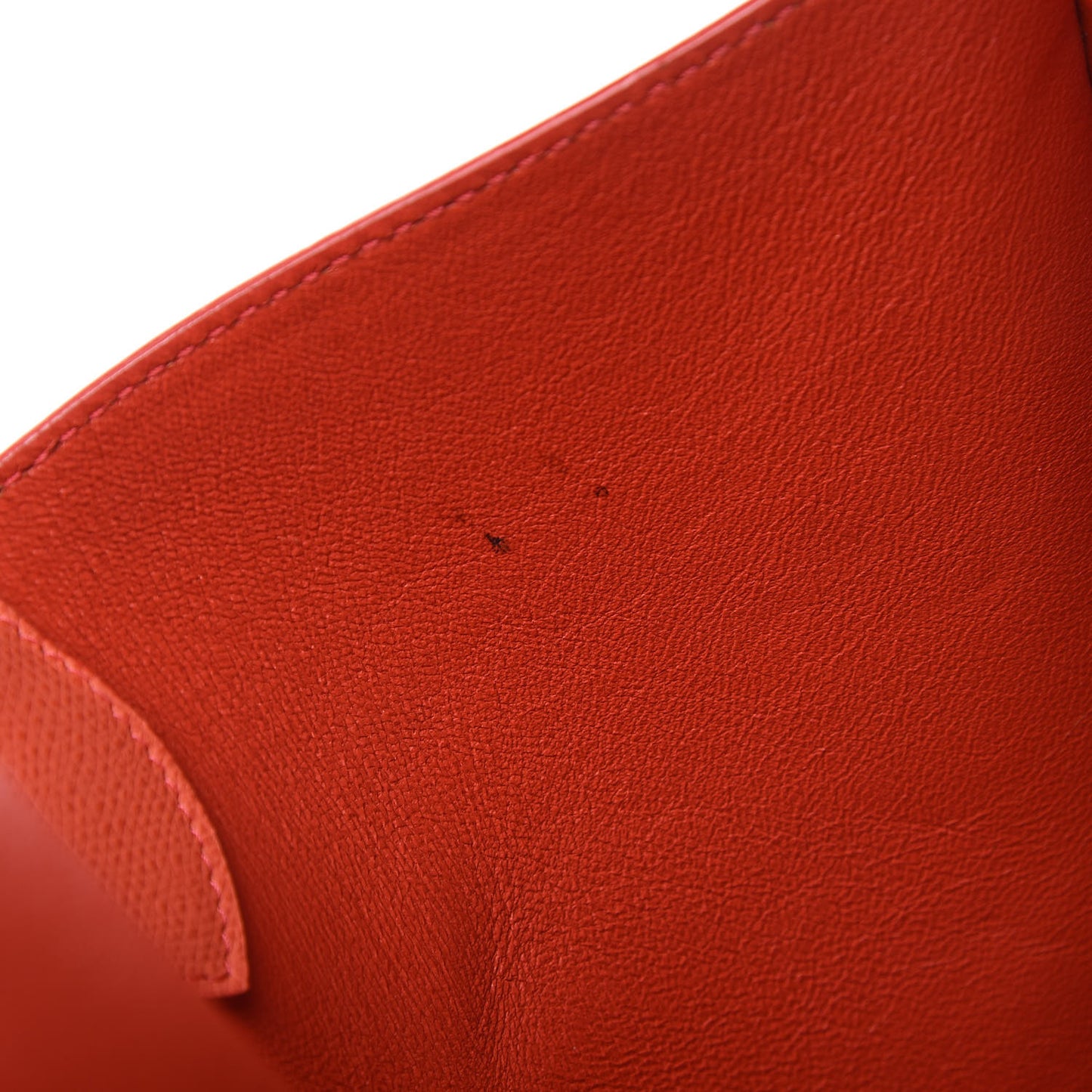 Grained Calfskin Medium Phantom Luggage Coral