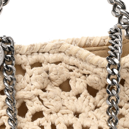 Stella McCartney Mini Falabella Fold Over Tote Natural 8 of 10