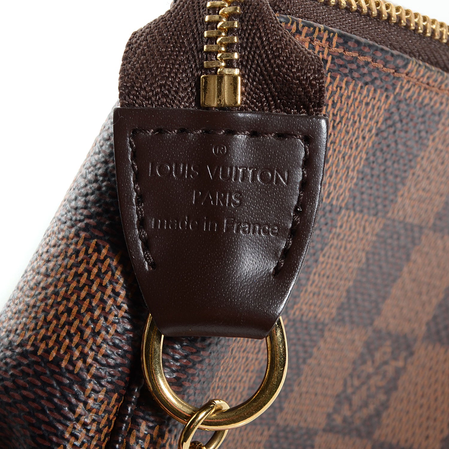 Louis Vuitton Damier Ebene Mini Pochette Accessories 8 of 8