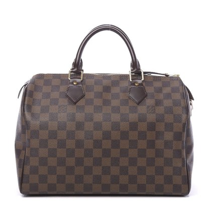 Louis Vuitton Damier Ebene Speedy 30 1 of 10