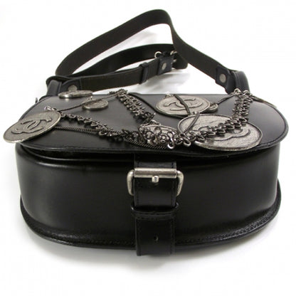 Chanel Leather Signature Coins Chains Bag 5 of 8