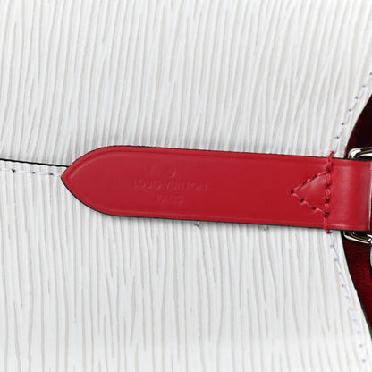 Louis Vuitton Epi Neonoe Black White Scarlet 8 of 9