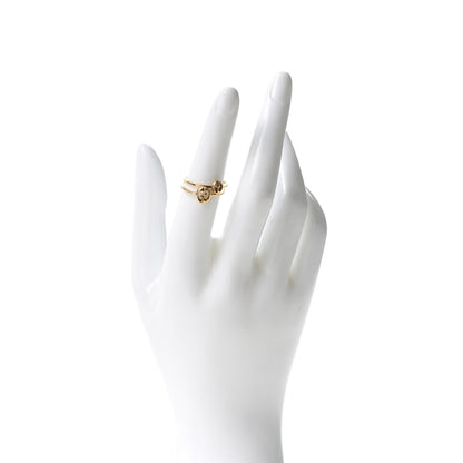 Gucci 18K Yellow Gold Double Connected Ring Set 53 6.25 2 of 5