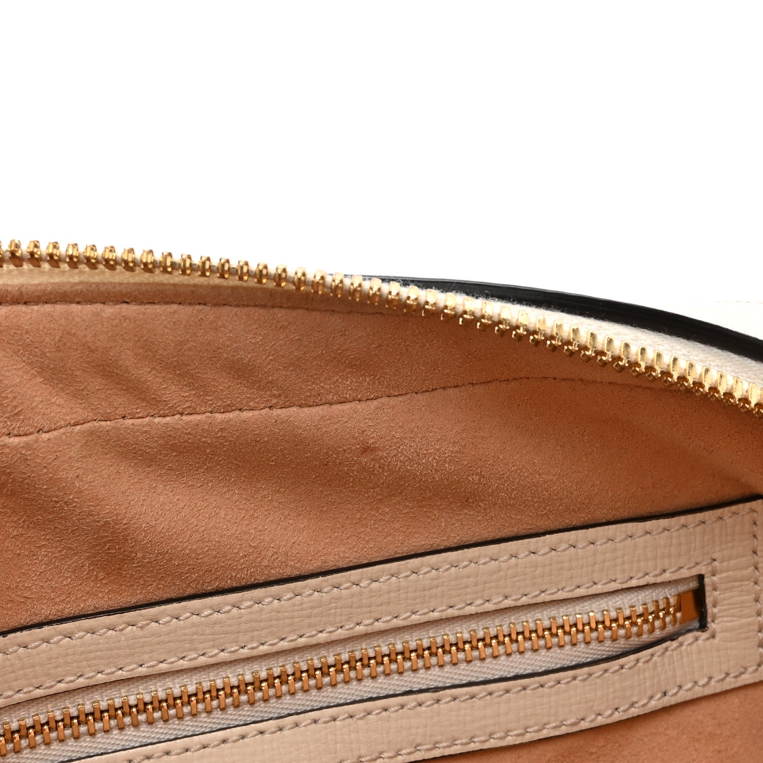 Gucci GG Supreme Monogram Small Horsebit 1955 Shoulder Bag Beige Mystic White 12 of 13