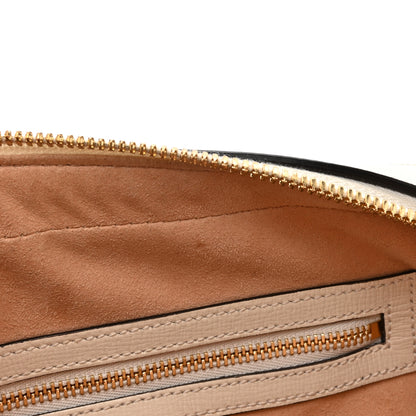 Gucci GG Supreme Monogram Small Horsebit 1955 Shoulder Bag Beige Mystic White 12 of 13
