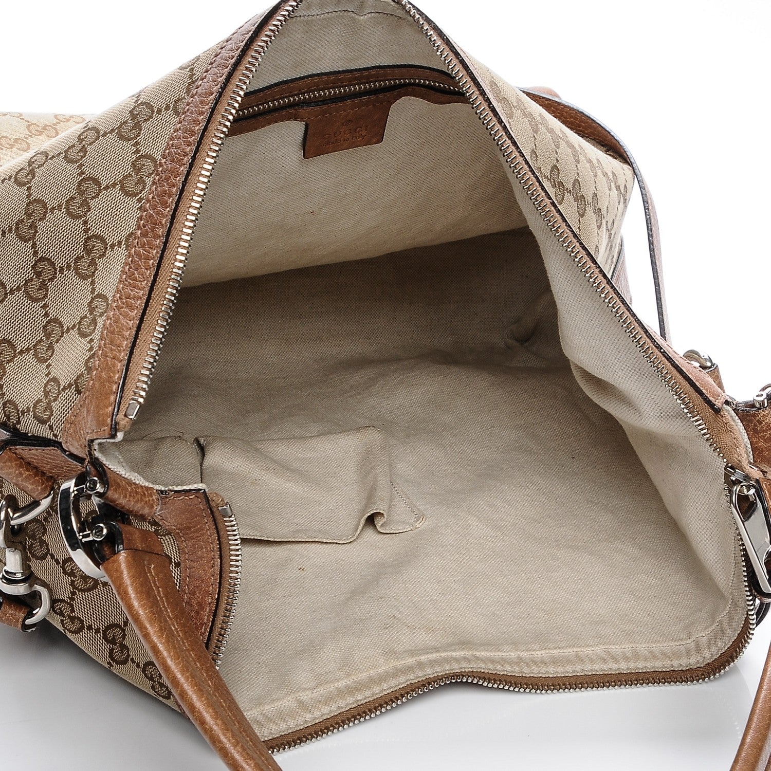 Gucci Monogram Old Libeccio Medium Miss GG Hobo Beige Ebony Light Brown 5 of 6