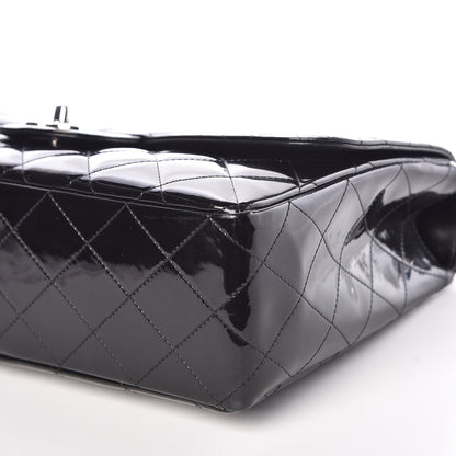 Chanel Patent Quilted Jumbo Single Flap Black 8 of 11