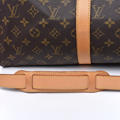 Louis Vuitton Monogram Keepall Bandouliere 50 13 of 15