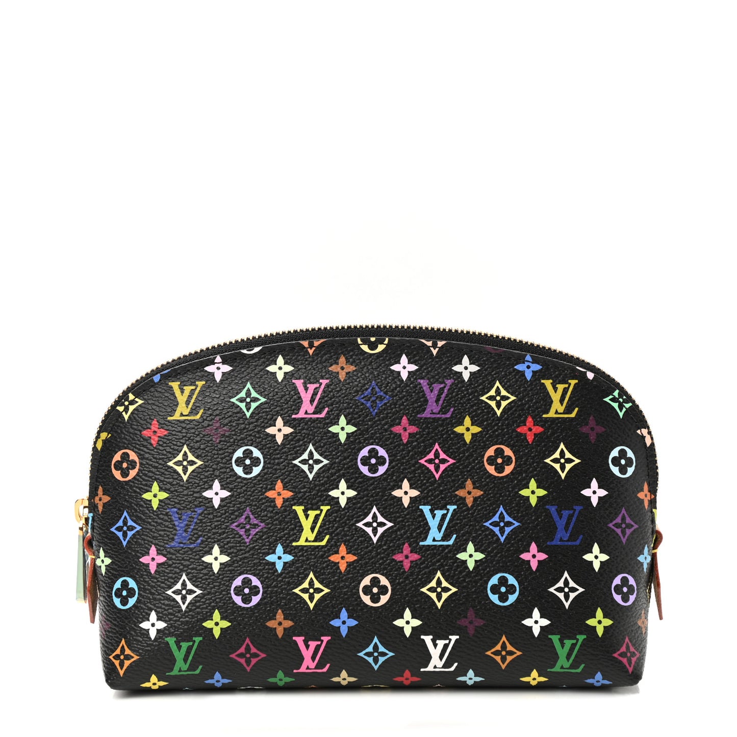 Monogram Multicolor Cosmetic Pouch Black Grenade
