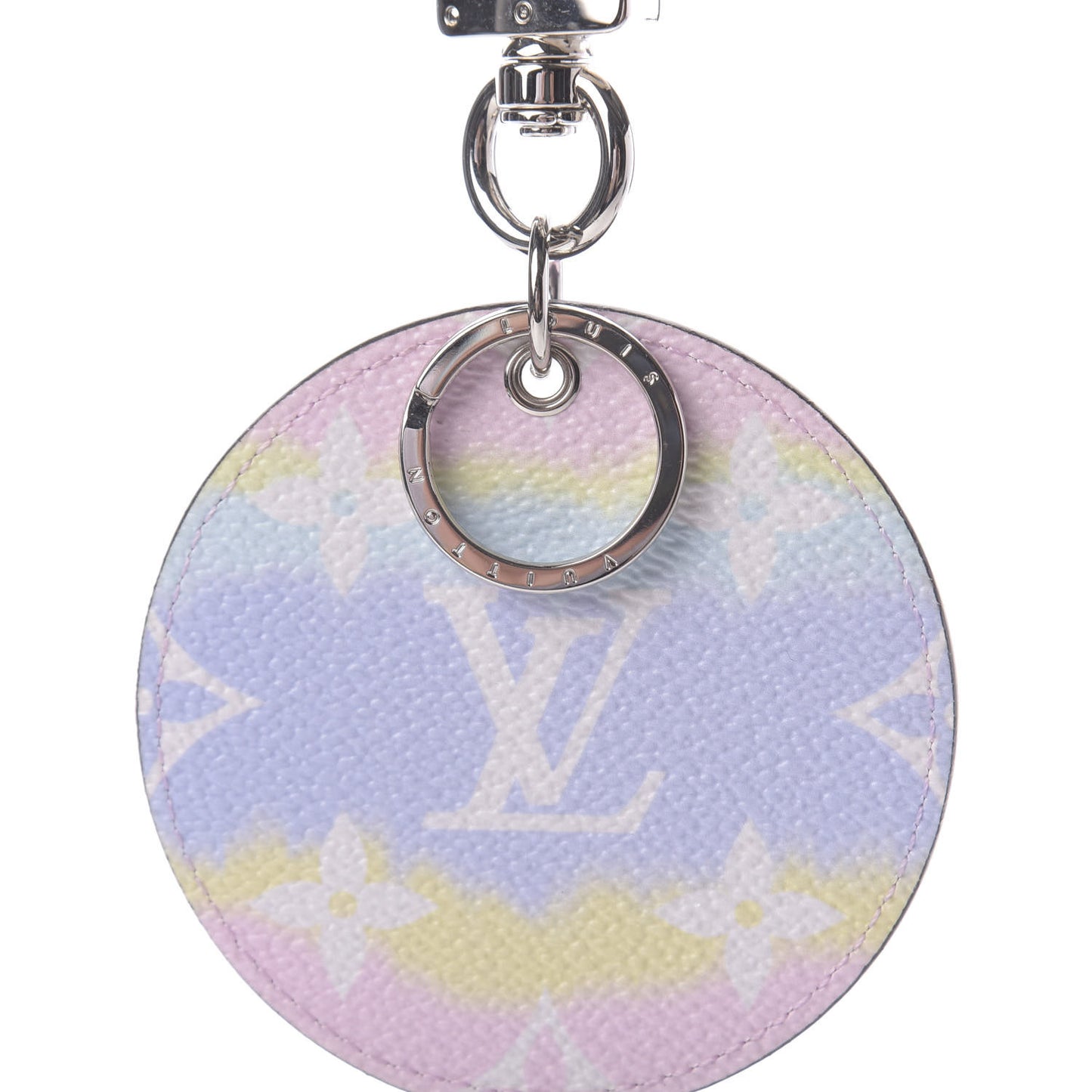 Monogram Escale Bag Charm Key Holder Pastel