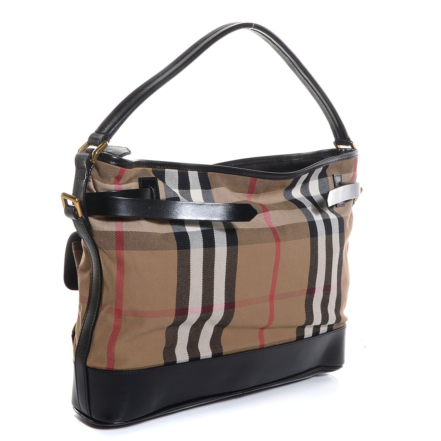Burberry House Check Hobo 3 of 10