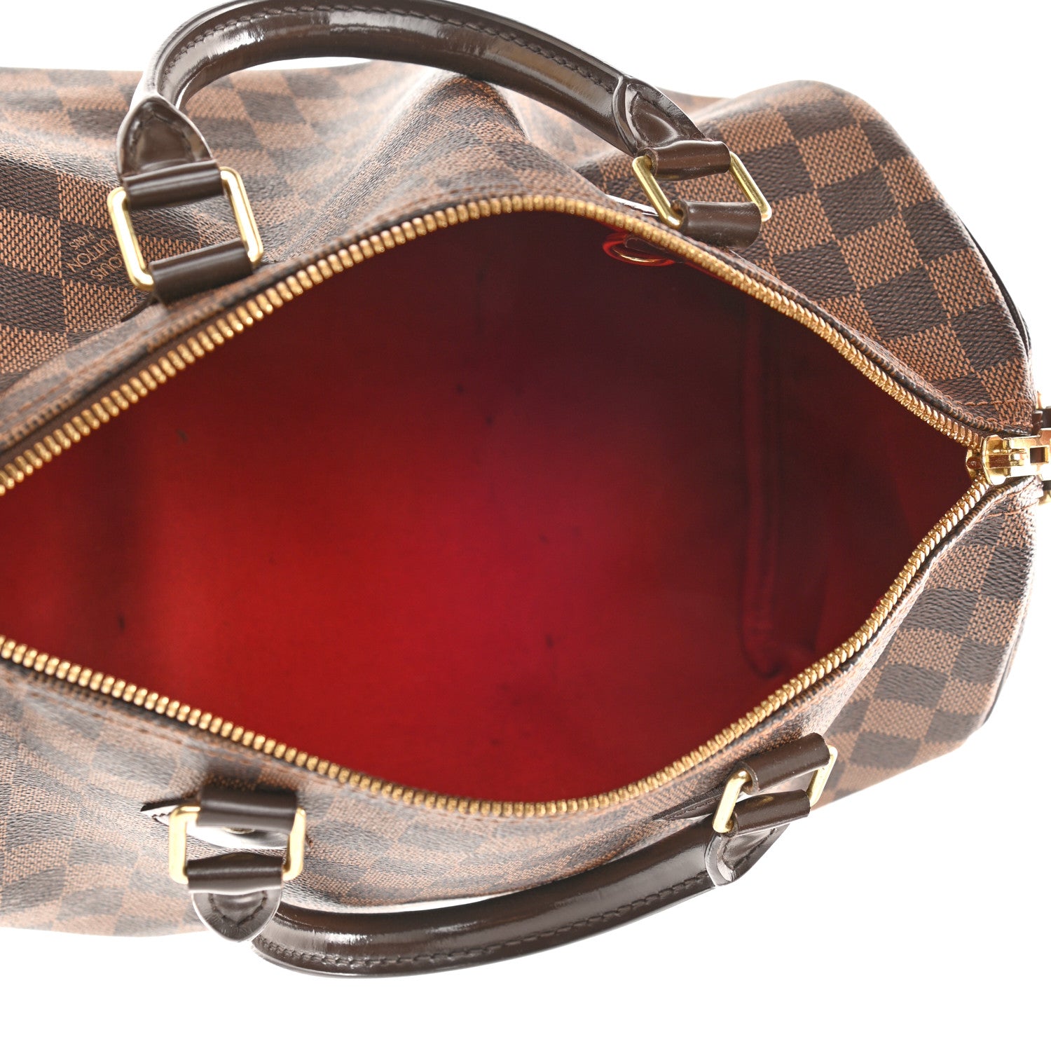 Louis Vuitton Damier Ebene Speedy Bandouliere 30 5 of 9