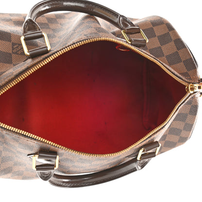 Louis Vuitton Damier Ebene Speedy Bandouliere 30 5 of 9