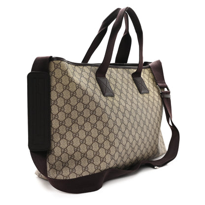 Gucci GG Plus Monogram Travel Bag Dark Brown 3 of 10